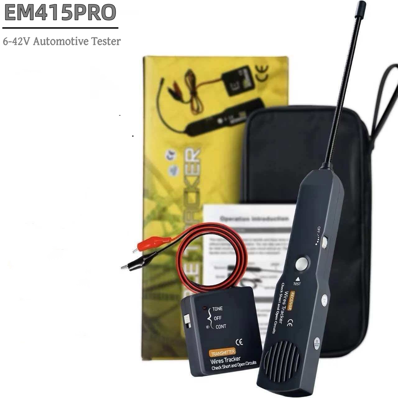 Car Diagnostic Tool - EM415PRO Otomotiv Devre Test Cihazı, DC